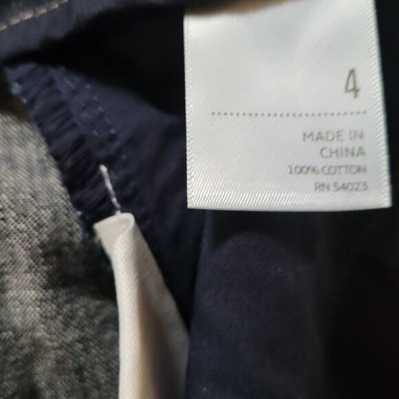 Denim Mini Jean Skirt with Pockets Size 4 - Picture 4 of 5